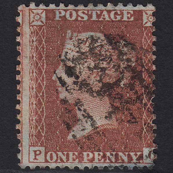 GB QV 1856 1d Red-brown (Plate 31) SG29-C8(1) PG GU