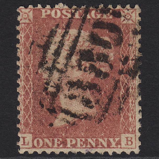 GB QV 1857 1d Rose-red (Plate 27) SG40-C10(1) LB GU