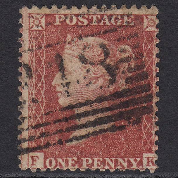 GB QV 1857 1d Rose-red (Plate 44) SG40-C10(1) FK GU Mintlaw 248