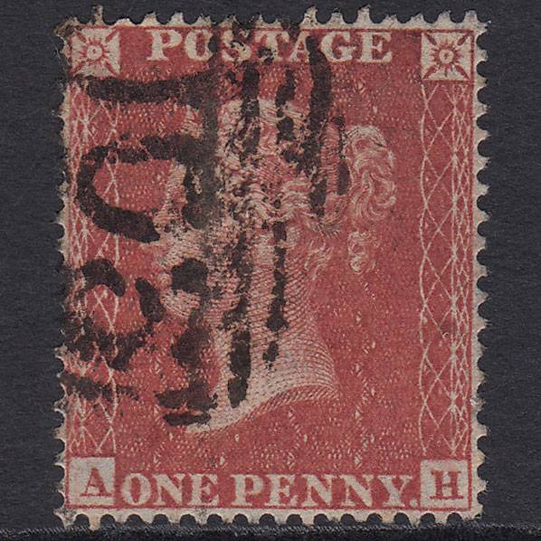 GB QV 1855 1d (Plate 11) SG21-C4(1) AH GU Miss Imp Bourn 103 Perfect Centring