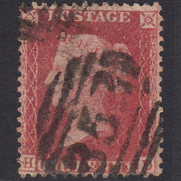 GB QV 1857 1d Rose-red (Plate 55) SG40-C10(1) HD GU