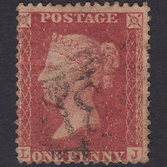GB QV 1857 1d Rose-red (Plate 49) SG40-C10(1) LJ GU