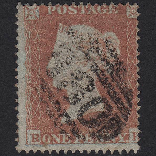 GB QV 1854 1d Red-brown SG17-C1(1) GU