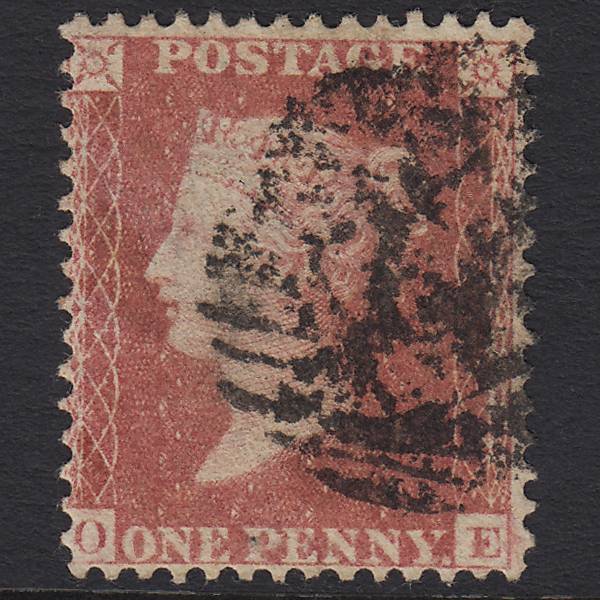 GB QV 1857 1d Rose-red (Plate 56) SG40-C10(1) OE GU