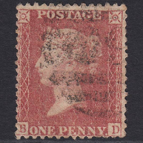 GB QV 1857 1d Rose-red (Plate 47) SG40-C10(1) BD GU