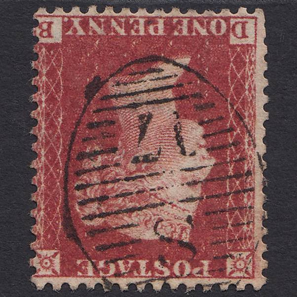 GB QV 1857 1d (Plate 42) SG41-C10(4) Wmk Inv DB GU London D&S S17