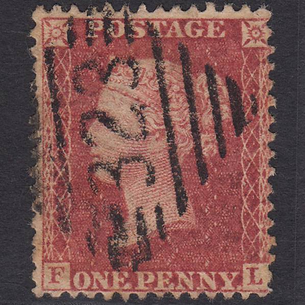 GB QV 1861 1d Rose-red (Plate 51) SG42-C12(3) FL GU Markethill 323