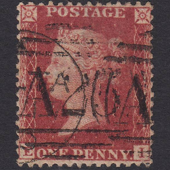 GB QV 1857 1d Rose-red (Plate 56) SG40-C10(1) EI FU Malta A25 Z27