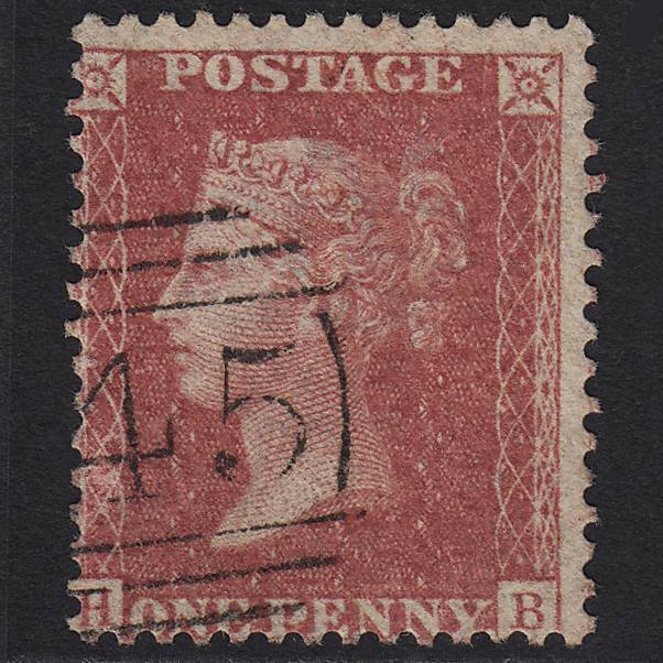 GB QV 1857 1d Rose-red (Plate 49) SG40-C10(1) HB GU