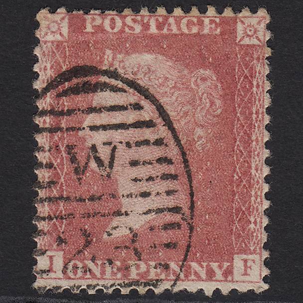 GB QV 1857 1d Rose-red (Plate 67) SG40-C10(1) IF GU London D&S W23