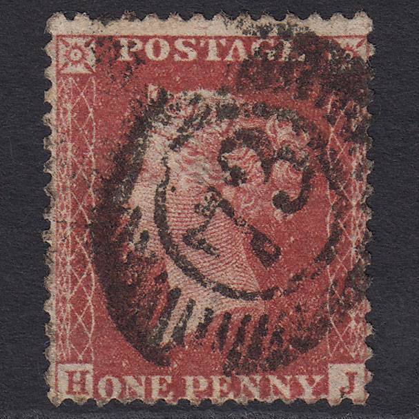 GB QV 1857 1d Rose-red (Plate 47) SG40-C10(1) HJ GU London D&S 73 73d5