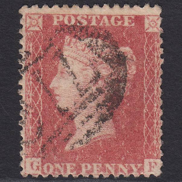 GB QV 1857 1d Rose-red (Plate 56) SG40-C10(1) GF GU