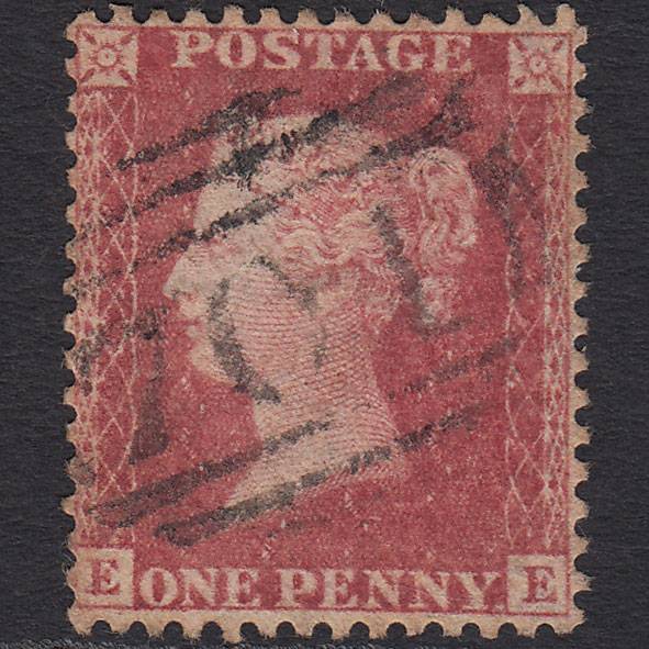 GB QV 1857 1d (Plate 43) SG40-C10(1) EE FU Shepton Mallet 701 Well Centred