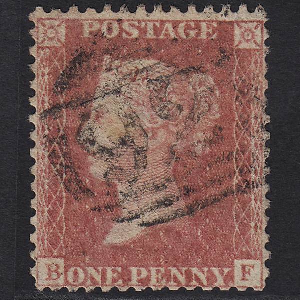 GB QV 1857 1d Rose-red (Plate 47) SG40-C10(1) BF GU