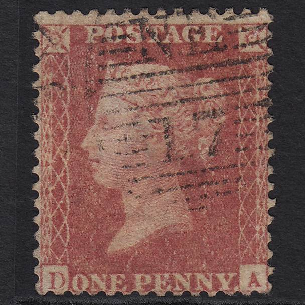 GB QV 1857 1d Rose-red (Plate 34) SG40-C10(1) DA GU London D&S NE17
