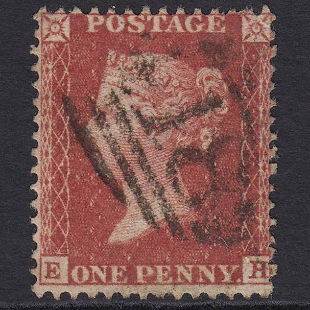 GB QV 1857 1d Rose-red (Plate 36) SG40-C10(1) EH GU