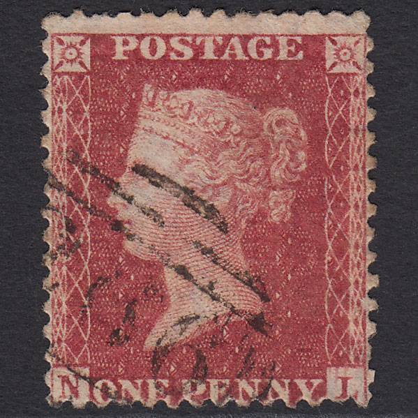 GB QV 1857 1d Rose-red (Plate 43) SG40-C10(1) NL GU