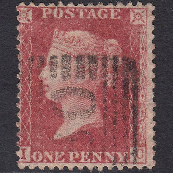 GB QV 1857 1d Rose-red (Plate 60) SG40-C10(1) IC FU Scotland