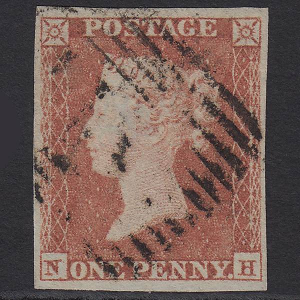 GB QV 1841 1d Red-brown (Plate 152) SG8-B2(1) NH FU Scotland