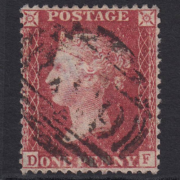 GB QV 1857 1d Rose-red (Plate 36) SG40-C10(1) DF GU