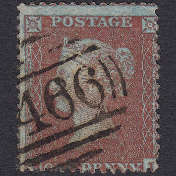 GB QV 1855 1d Red-brown (Plate 3) SGC6(1) PJ FU Liverpool Mike Williams Certificate