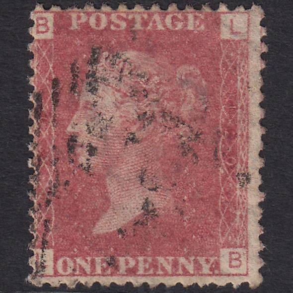 GB QV 1864 1d Rose-red (Plate 120) SG43-G1(1) LB GU