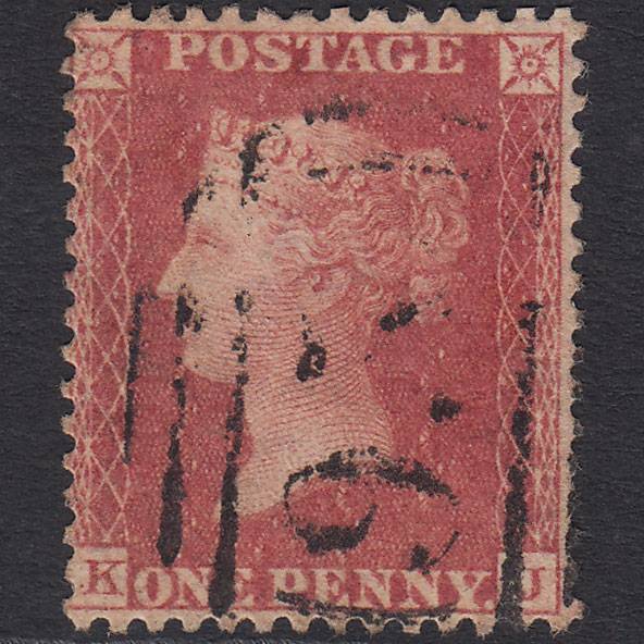 GB QV 1857 1d Rose-red (Plate 52) SG40-C10(1) KJ FU