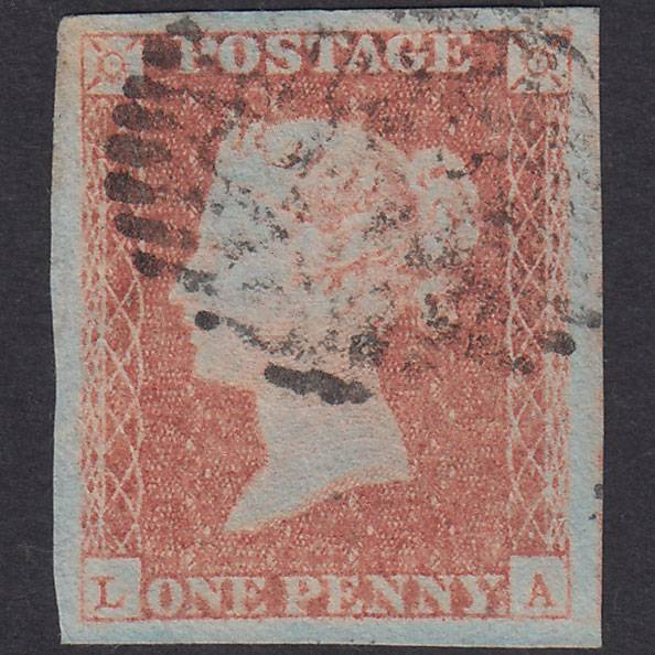 GB QV 1841 1d Plate 98 SG9-B1(3) LA FU 4 Good To Huge Margins