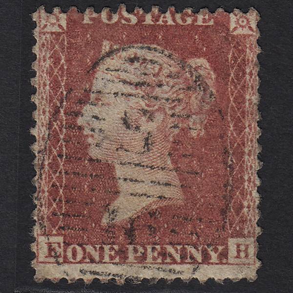 GB QV 1857 1d Rose-red (Plate 59) SG40-C10(1) EH GU London D&S S116