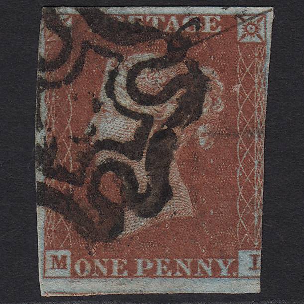 GB QV 1841 1d Red-brown (Plate 39) SG8-B1(1) MI GU No.3 in MX