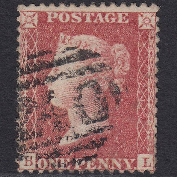GB QV 1857 1d Rose-red (Plate 27) SG40-C10(1) BL GU Deal 240