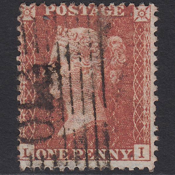GB QV 1856 1d Red-brown (Plate 29) SG29-C8(1) LI GU Scotland