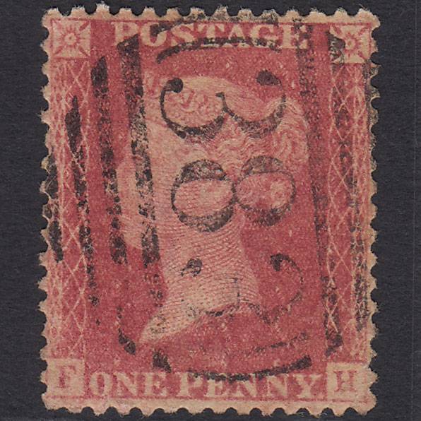 GB QV 1857 1d Rose-red (Plate 67) SG40-C10(1) FH GU Hull 383