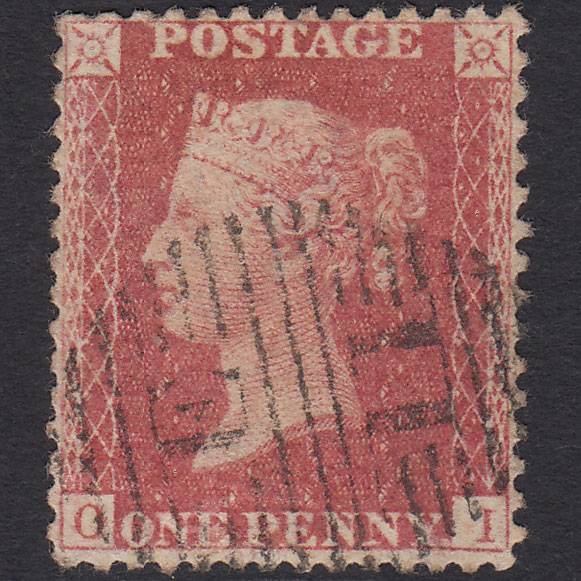 GB QV 1857 1d (Plate 62) SG39-C10(3) OI GU London D&S E11 Well Centred