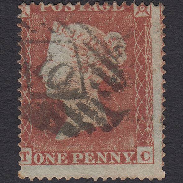GB QV 1854 1d (Plate 171) SG17-C1(1) TC GU Missing Imprimatur London IS 10