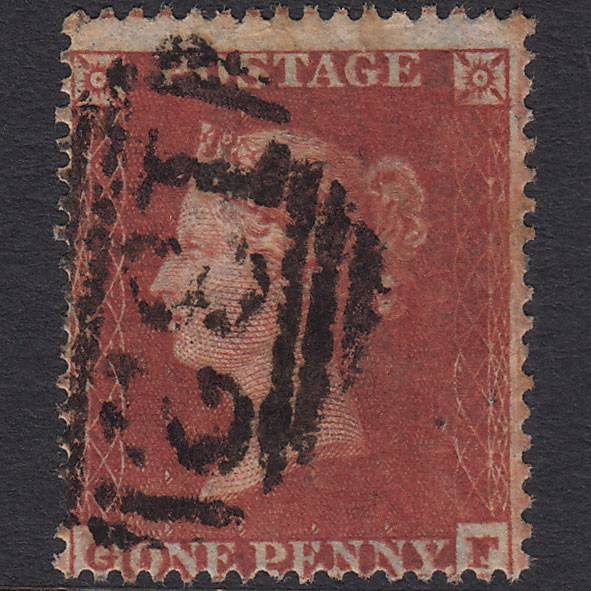 GB QV 1854 1d (Plate 199) SG17-C1(1) GF GU Brighton 132 Misperf Micro Tears