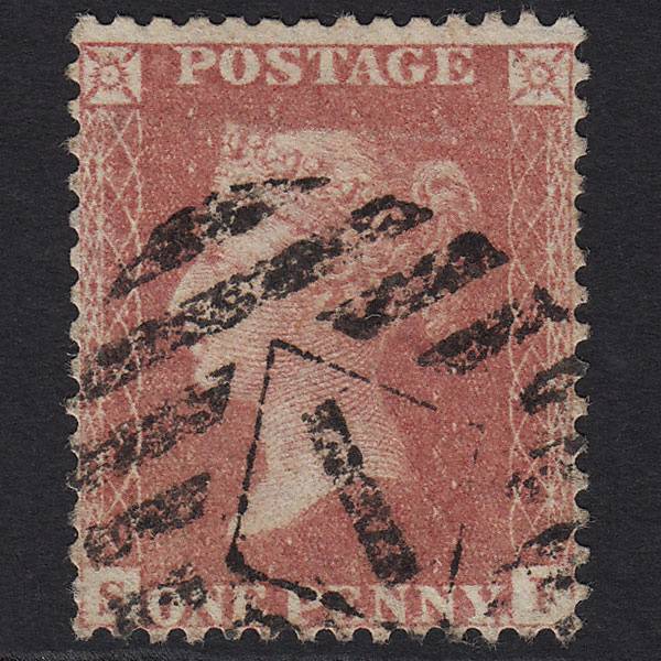 GB QV 1857 1d Rose-red (Plate 48) SG40-C10(1) SF GU London IS 1