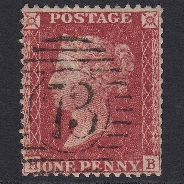 GB QV 1857 1d Rose-red (Plate 36) SG40-C10(1) HB GU London D&S 73 Well Centred