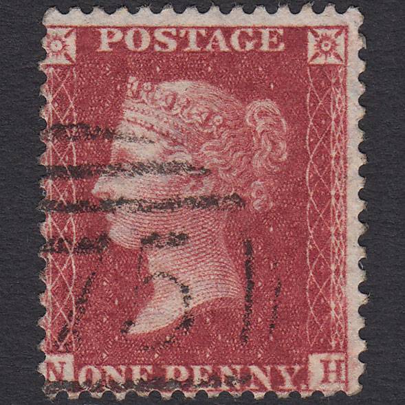 GB QV 1857 1d Deep Rose-red (Plate 36) SG41-C10(4) NH VFU