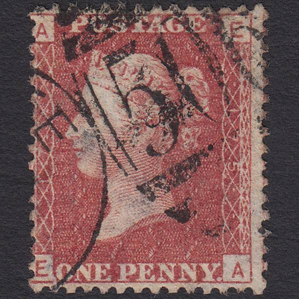 GB QV 1864 1d Lake-red (Plate 175) SG44-G1(2) EA GU Margate 506