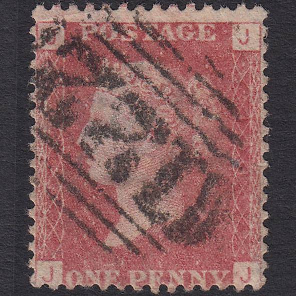 GB QV 1864 1d Rose-red (Plate 101) SG43-G1(1) JJ FU Bridgenorth 122