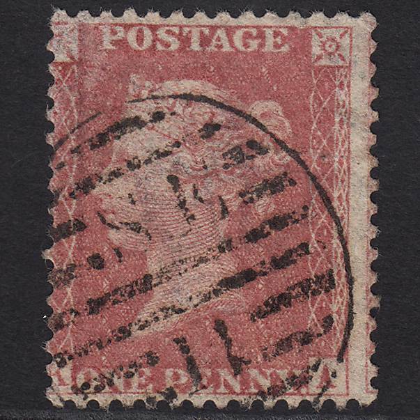GB QV 1857 1d Rose-red (Plate 67) SG40-C10(1) KA GU in London D&S SE11