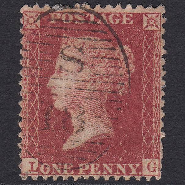 GB QV 1857 1d (Plate 46) SG40-C10(1) LG FU London D&S S18 Well Centred