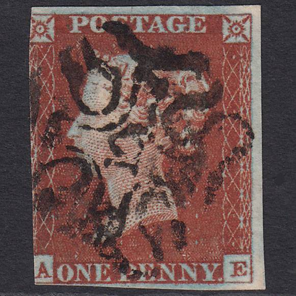 GB QV 1841 1d (Plate 40) SG8-B1(1) AE FU Miss Imprimatur 3m London No.10 in MX