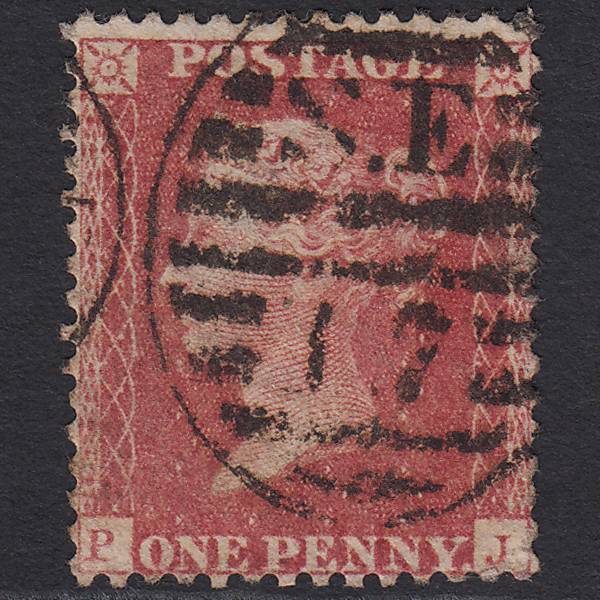 GB QV 1857 1d Rose-red (Plate 66) SG40-C10(1) PJ GU London D&S SE17