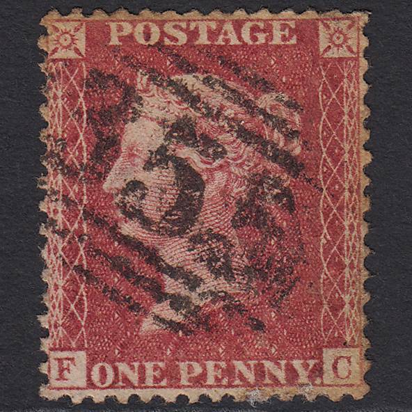 GB QV 1857 1d (Plate 36) SG40-C10(1) FC GU Henley-on-thames 355 Well Centred