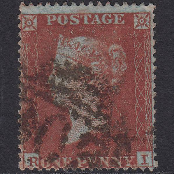 GB QV 1854 1d Red-brown (Plate 200) SG17-C1(1) RI GU
