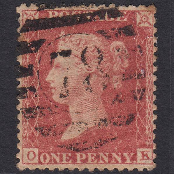 GB QV 1857 1d Rose-red (Plate 47) SG40-C10(1) OK GU London D&S 78