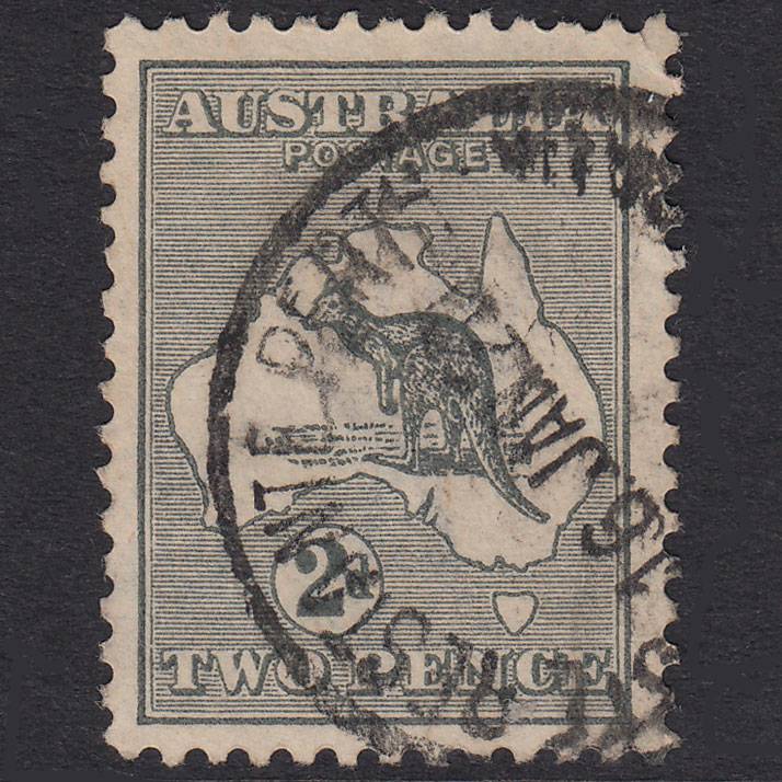 AUSTRALIA 1915 2d Grey Kangaroo SG35 FU CDS