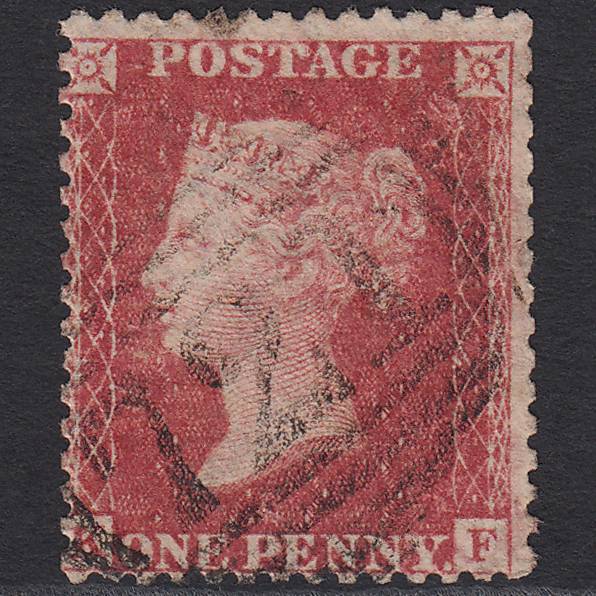 GB QV 1857 1d Rose-red (Plate 43) SG40-C10(1) KF GU Langport 721